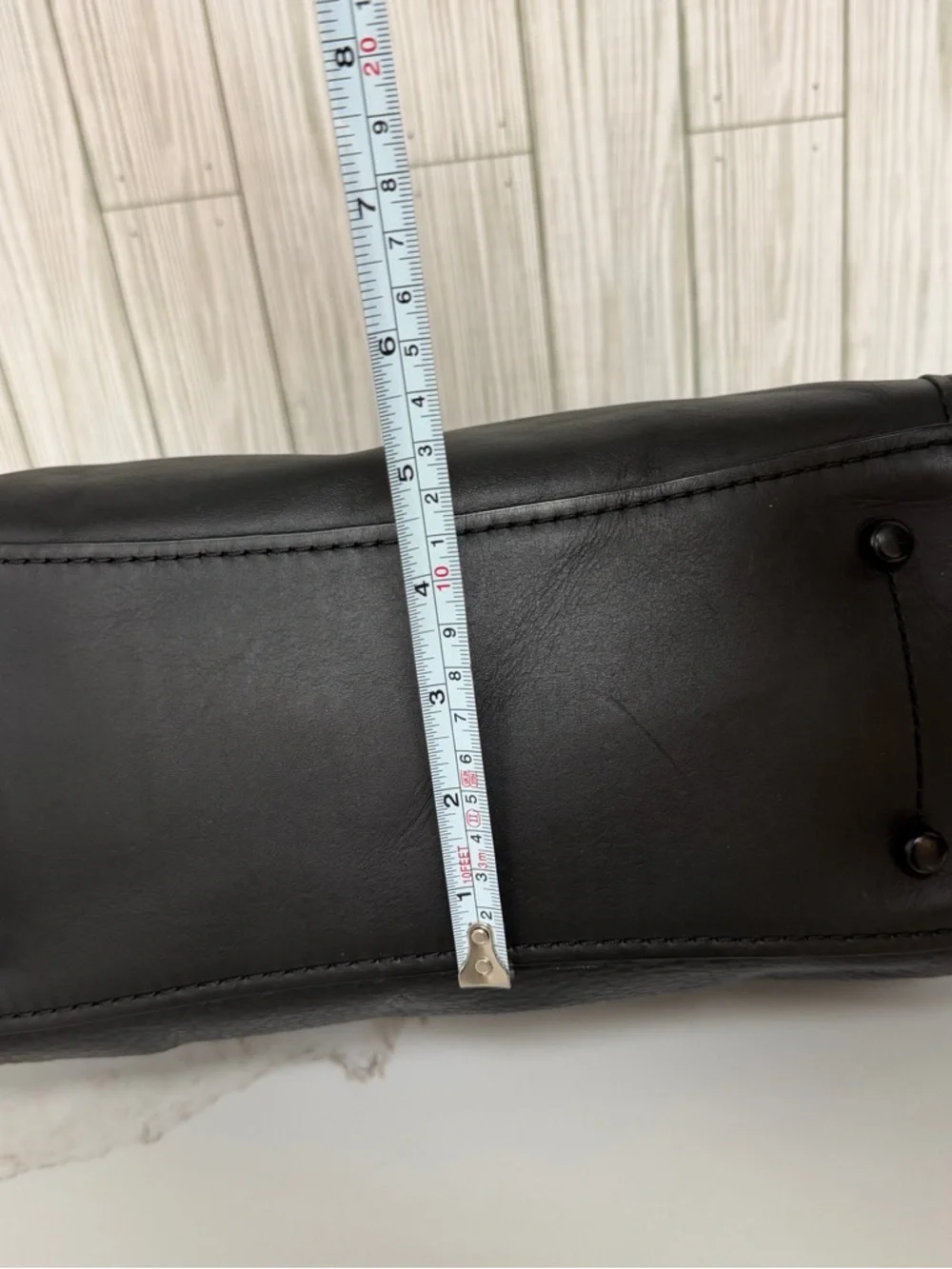 Coach Black Leather & Suede Satchel Top Handle Bag Turnlock Crossbody Purse